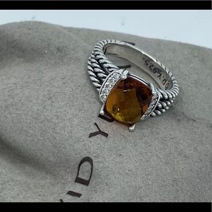 David Yurman petite Wheaton citrine 5.5